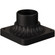 Post Adapter Base for 3'' Post Tops in Textured Black (20|Z200-TB)
