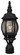 French Style 1 Light Outdoor Post Mount in Textured Black (20|Z325-TB)