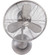 Bellows I 14'' 3-Blade Hard-wired Wall Fan in Brushed Polished Nickel w/ Brushed Polished Nickel (20|BW116BNK3-HW)