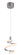 7.5'' 1 Light LED Mini Pendant in Matte Silver/Chrome (20|P816MSCH-LED)