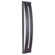 Luna 1 Light Medium LED Outdoor Pocket Sconce in Midnight (20|Z9412-MN-LED)