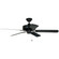 Enduro Plastic 52'' 5-Blade Ceiling Fan in Matte Black w/ Matte Black Blades (20|END52MBK5P)