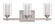 Celeste 3 Light Vanity in Brushed Polished Nickel (20|16720BNK3)
