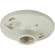 Keyless 1 Light Socket Lamp Holder in Porcelain (20|K212-O)