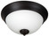 Pro Builder 11'' 2 Light Flushmount in Aged Bronze Brushed (20|XP11ABZ-2W)