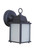 Coach Lights Cast 1 Light Small LED Outdoor Wall Lantern in Textured Black (20|Z192-TB-LED)