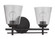 Drake 2 Light Vanity in Flat Black (20|19616FB2)