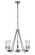 Randolph 5 Light Chandelier in Flat Black/Brushed Polished Nickel (20|50325-FBBNK)