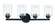 Bolden 4 Light Vanity in Flat Black (20|50504-FB)