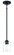 Bolden 1 Light Mini Pendant in Flat Black (20|50591-FB)