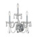 Traditional Crystal 3 Light Hand Cut Crystal Polished Chrome Sconce (205|1033-CH-CL-MWP)