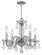 Traditional Crystal 4 Light Hand Cut Crystal Polished Chrome Mini Chandelier (205|1064-CH-CL-MWP)
