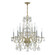 Traditional Crystal 10 Light Hand Cut Crystal Polished Brass Chandelier (205|1130-PB-CL-MWP)