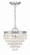 Calypso 13'' Crystal Teardrop Polished Chrome Chandelier (205|130-CH)