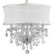 Brentwood 6 Light Crystal Polished Chrome Drum Shade Mini Chandelier (205|4415-CH-SMW-CLM)
