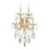 Maria Theresa 5 Light Spectra Crystal Gold Sconce (205|4425-GD-CL-SAQ)