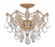 Maria Theresa 3 Light Hand Cut Crystal Gold Semi Flush Mount (205|4430-GD-CL-MWP)