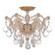 Maria Theresa 3 Light Hand Cut Crystal Gold Semi Flush Mount (205|4430-GD-CL-MWP)