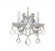 Maria Theresa 2 Light Hand Cut Crystal Polished Chrome Sconce (205|4472-CH-CL-MWP)