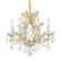 Maria Theresa 4 Light Hand Cut Crystal Gold Mini Chandelier (205|4474-GD-CL-MWP)