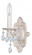 Paris Market 1 Light Swarovski Strass Crystal Antique White Sconce (205|5021-AW-CL-S)