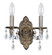 Paris Market 2 Light Swarovski Strass Crystal Venetian Bronze Sconce (205|5022-VB-CL-S)