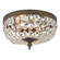 Waltham 10'' Swarovski Spectra Crystal English Bronze Flush Mount (205|710-EB-CL-SAQ)