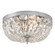 Waltham 12'' Clear Hand Cut Polished Chrome Flush Mount (205|712-CH-CL-MWP)
