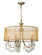 Hampton 24'' Drum Shade Antique Brass Chandelier (205|5625-AB)