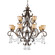Norwalk 12 Light Swarovski Strass Crystal Bronze Umber Chandelier (205|7512-BU-CL-S)