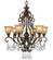 Norwalk 6 Light Hand Cut Crystal Bronze Umber Chandelier (205|7516-BU-CL-MWP)