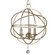 Solaris 3 Light Olde Silver Mini Chandelier (205|9225-OS)