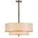Luxo 26'' Drum Shade Antique Brass Chandelier (205|9507-AB)