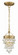 Calypso 7.25'' Crystal Teardrop Vibrant Gold Chandelier (205|131-VG)