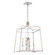 Libby Langdon Sylvan 4 Light Polished Nickel Lantern Chandelier (205|2244-PN_NOSHADE)