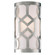 Libby Langdon for Crystorama Jennings 1 Light Polished Nickel Sconce (205|2262-PN)