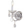 Imperial 1 Light Hand Cut Crystal Polished Chrome Sconce (205|3221-CH-CL-MWP)