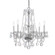 Traditional Crystal 6 Light Swarovski Strass Crystal Polished Chrome Chandelier (205|5086-CH-CL-S)