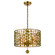 Layla 5 Light Antique Gold Chandelier (205|545-GA)