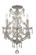 Maria Theresa 4 Light Spectra Crystal Polished Chrome Semi Flush Mount (205|4473-CH-CL-SAQ_CEILING)