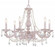 Paris Market 6 Light Clear Italian Crystal Antique White Chandelier (205|5026-AW-CL-I)