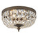 Waltham 10'' Italian Crystal English Bronze Flush Mount (205|710-EB-CL-I)