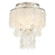 Brielle 13'' Antique Silver Flush Mount (205|BRI-3003-SA)