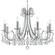 Othello 8 Light Polished Chrome Chandelier (205|6828-CH-CL-MWP)