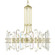 Bolton 8 Light Aged Brass Chandelier (205|BOL-8888-AG)