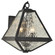 Brian Patrick Flynn for Crystorama Glacier 2 Light Black Charcoal Outdoor Sconce (205|GLA-9722-WT-BC)