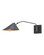 Serpa Black Single Swing-Arm Wall Sconce (92|5177)