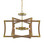Bastian Small Chestnut Semi-Flush Mount (92|9000-0221)