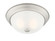 11'' 2 Light Flushmount (21|1257S-PW-W)