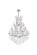 Maria Theresa 28 Light Chrome Chandelier Clear Royal Cut Crystal (758|2800D38C/RC)
